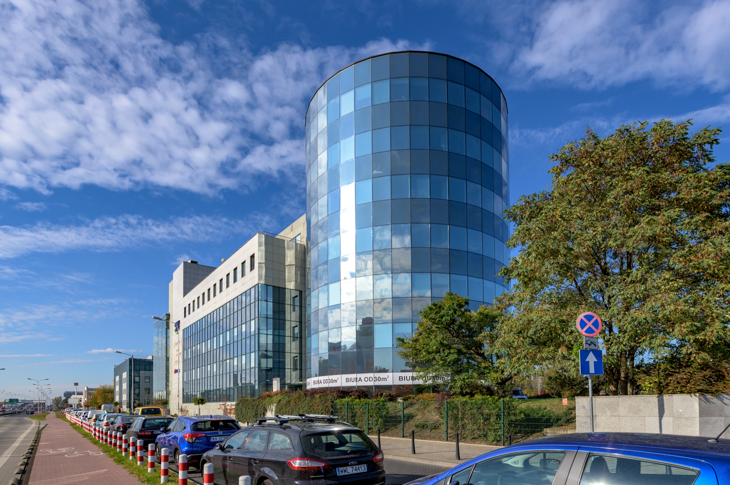 Zdjęcie architektury budynku Jerozolimskie Business Park